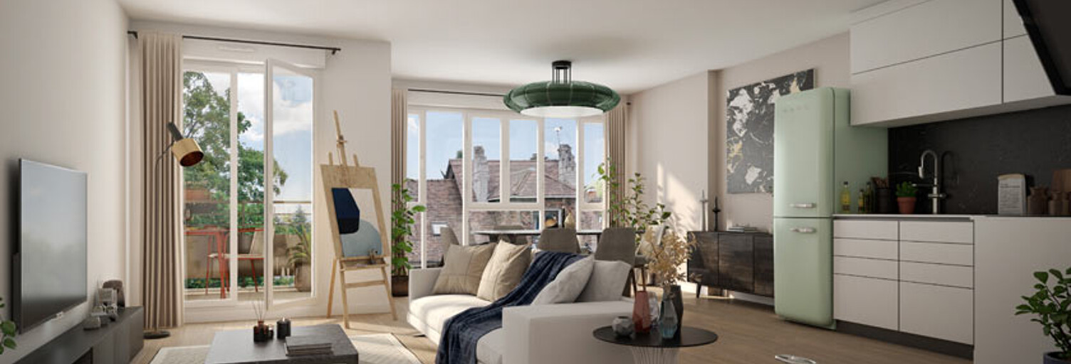 Appartement neuf T1, T2, T3, T4, T5 Pièce 24 à 128 m² à vendre à Le Perreux-sur-Marne (94170)