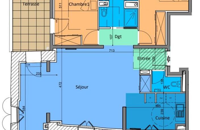 Appartement T3 neuf (BRS - Accession à prix réduit) — photo 2