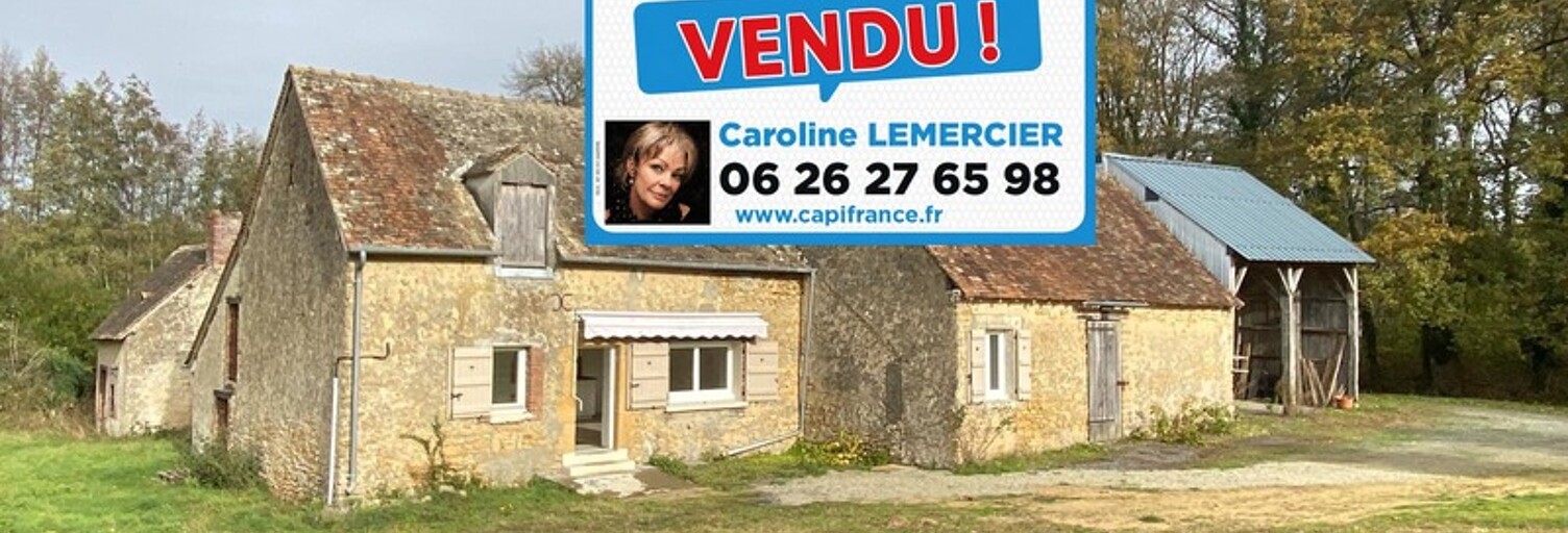 Maison 4 Pièces 60 m² à vendre à Dollon (72390)