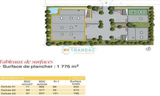 Local industriel  799 m² à vendre à Bondoufle (91070)