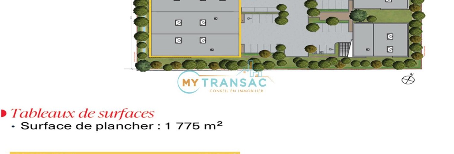 Local industriel  799 m² à vendre à Bondoufle (91070)