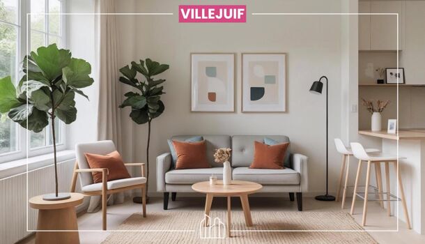 Appartement 3 pièces  à vendre Villejuif 94800