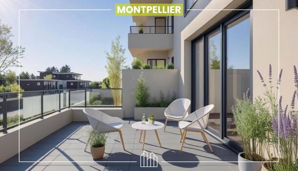 Appartement 3 pièces  à vendre Montpellier 34080