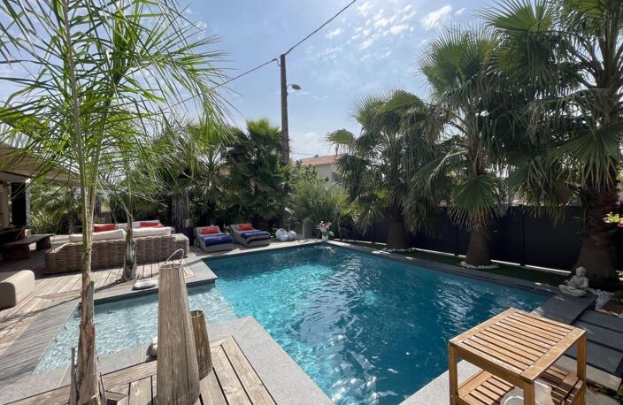 VILLA CONTEMPORAINE 6 PIECES 4 CHAMBRES JARDIN PISCINE T2 INDEPENDANT — photo 2