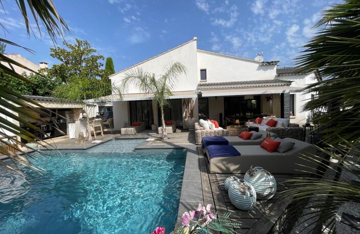 VILLA CONTEMPORAINE 6 PIECES 4 CHAMBRES JARDIN PISCINE T2 INDEPENDANT — photo 3