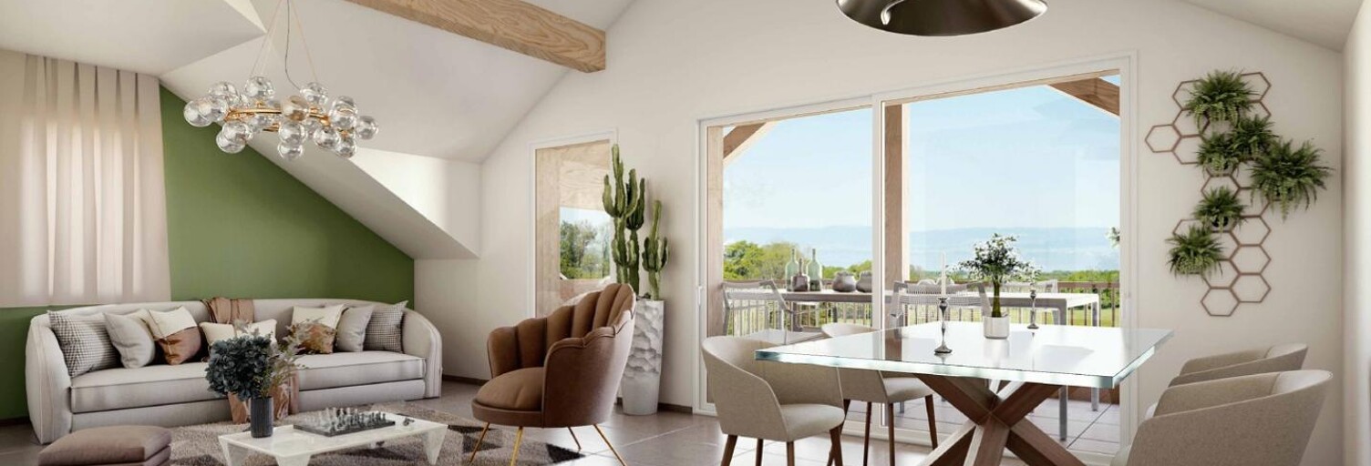 Appartement 4 Pièces 77 m² à vendre à Féternes (74500)