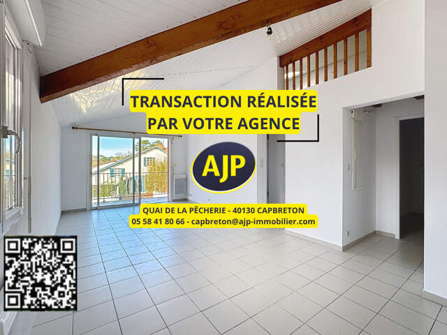 CAPBRETON CENTRE - T3 AVEC GARAGE ET PARKING — photo du bien
