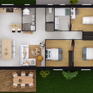 Maison 4 pièces 348000 €