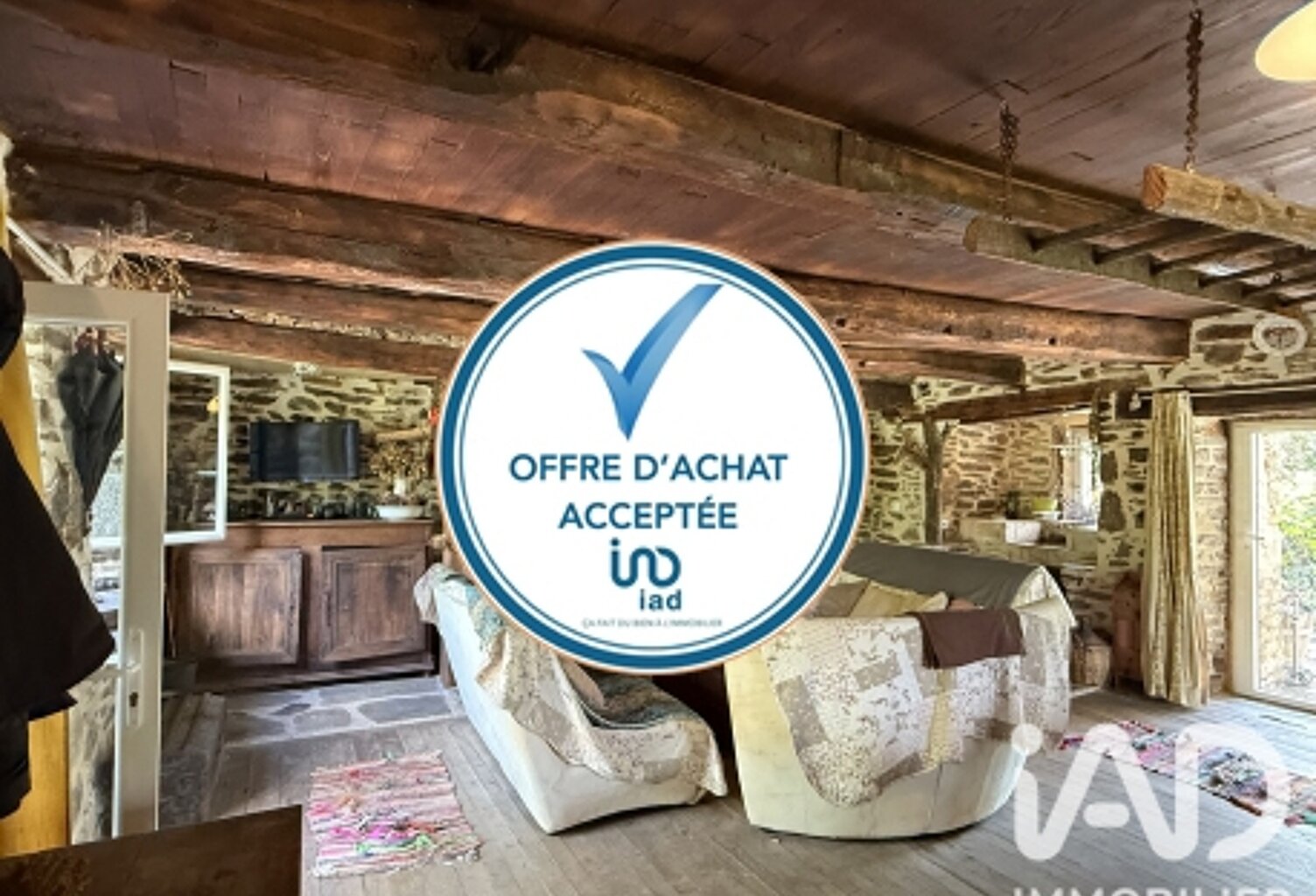 Vente Maison de campagne 4 pièces — photo 1