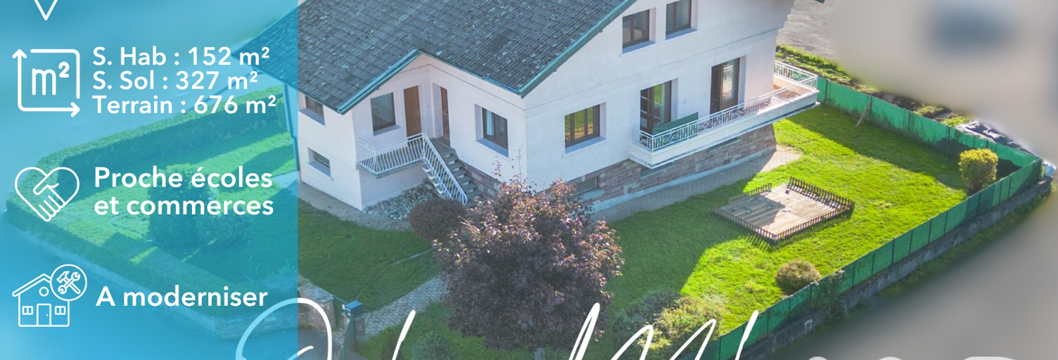 Maison 9 Pièces 152 m² à vendre à Voujeaucourt (25420)