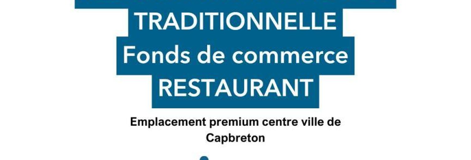 Commerce  55 m² à vendre à Capbreton (40130)