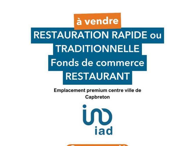 Vente Restauration rapide 55 m&sup2; — photo 1