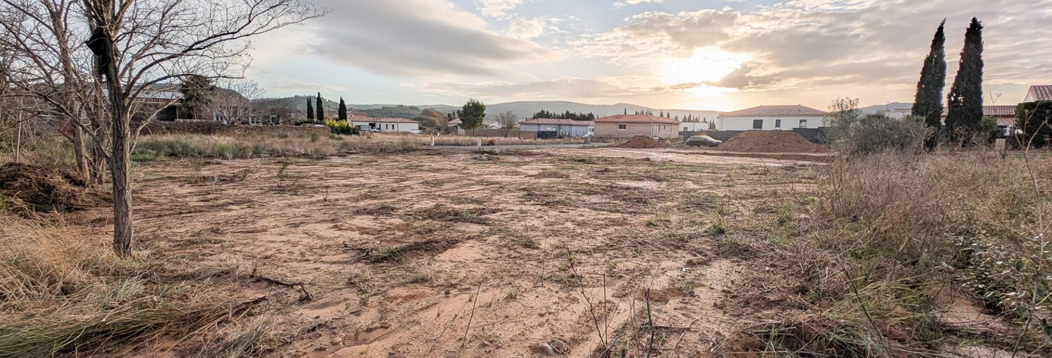 Terrain  843 m² à vendre à Saint-André-de-Roquelongue (11200)