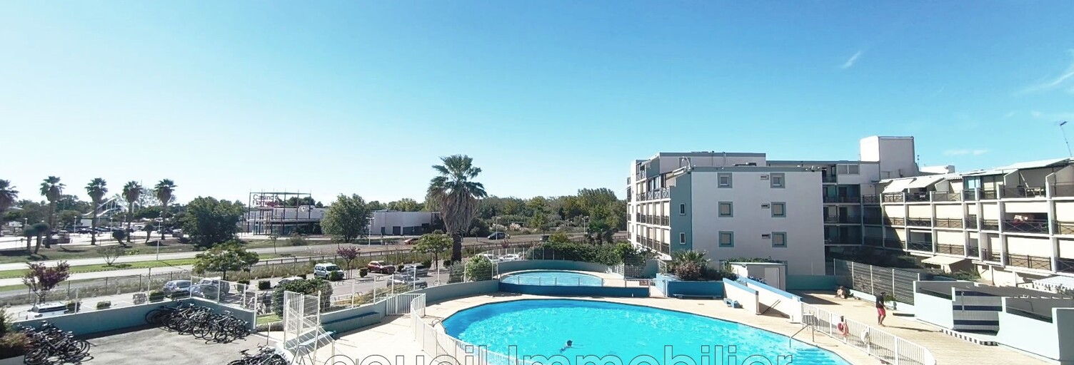 Appartement 1 Pièce 23 m² à vendre à Le Grau-du-Roi (30240)