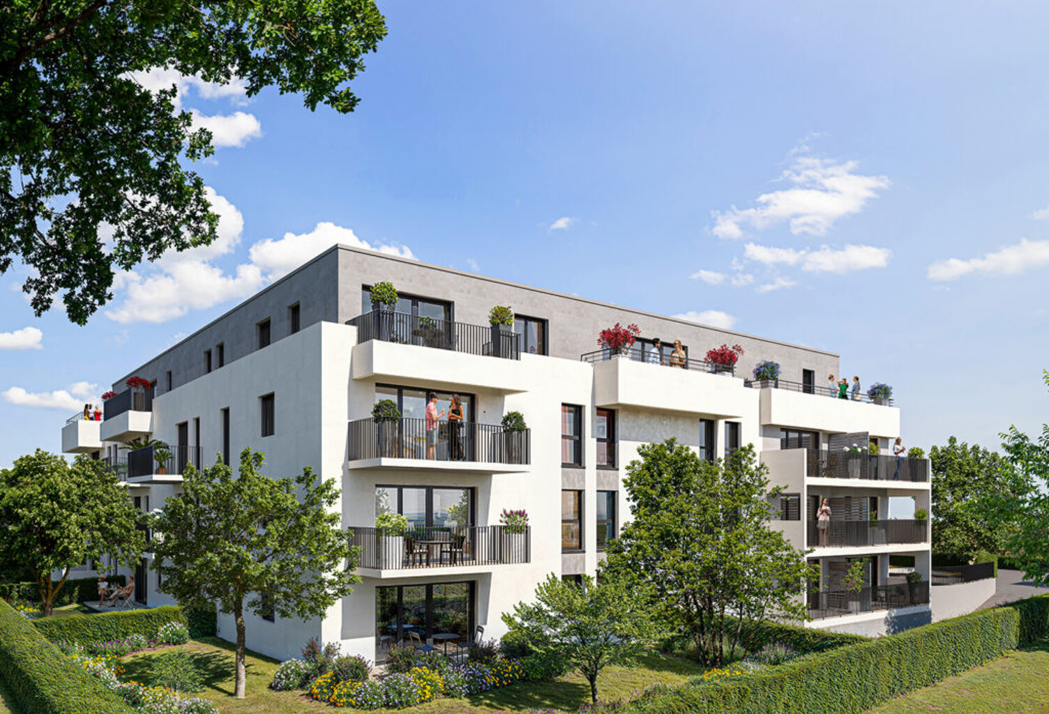 Vente programme neuf T2, T3, T4 39 à 91 m² Ambilly (74100) — photo 1
