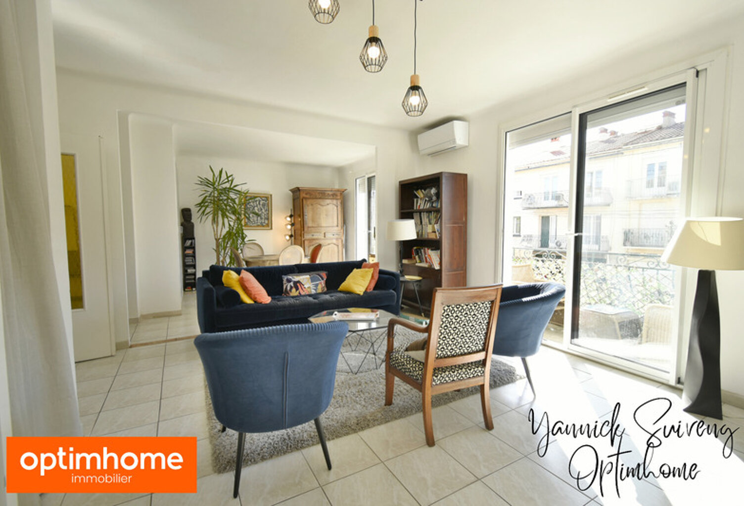 Appartement T3 avec balcons - PERPIGNAN / AIMÉ GIRAL (66000) — photo 1