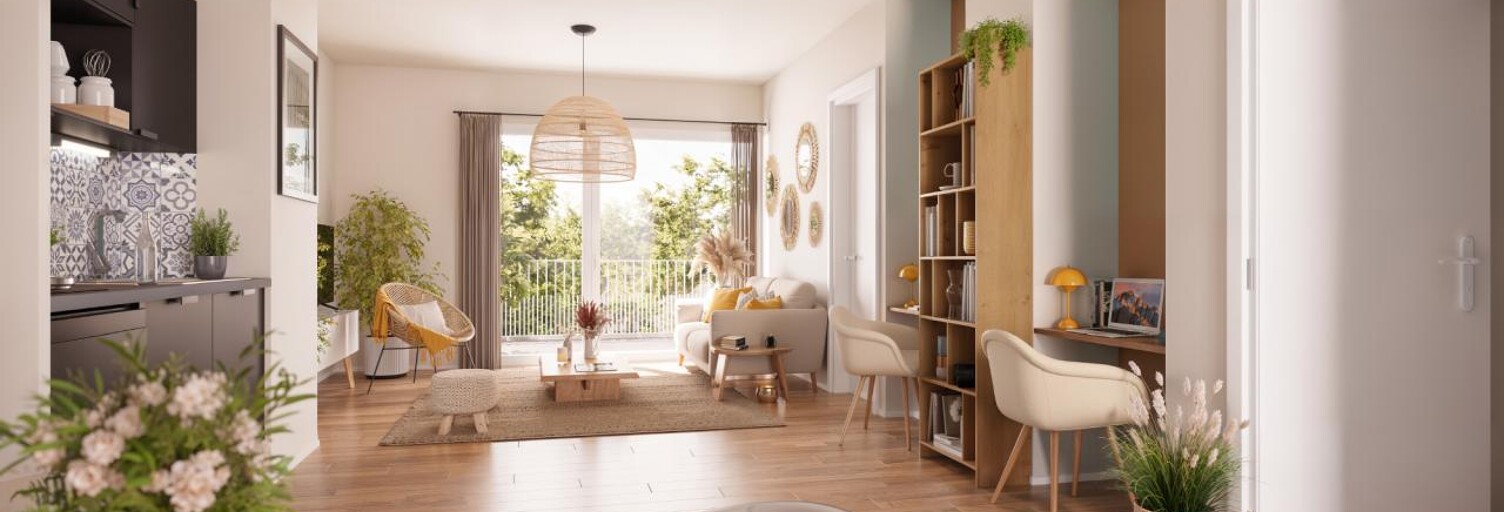 Appartement 3 Pièces 56 m² à vendre à Toulouse (31300)