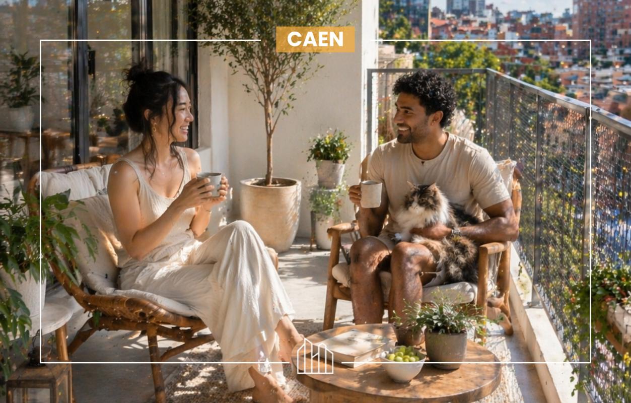 Appartement  T3 à vendre Caen 14000