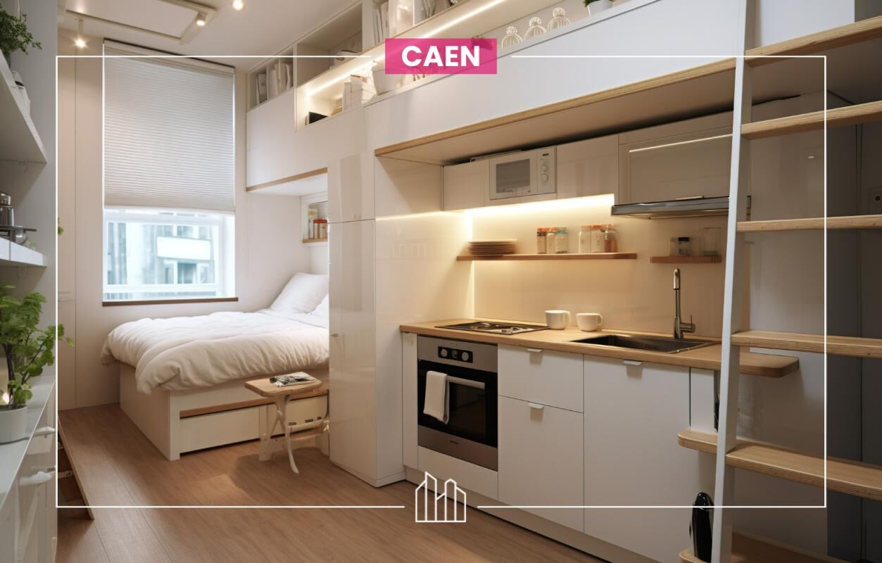 Appartement  T1 à vendre Caen 14000