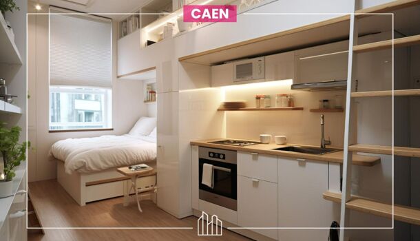 Appartement 1 pièces  à vendre Caen 14000