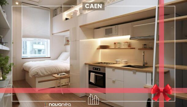 Appartement 1 pièces  à vendre Caen 14000