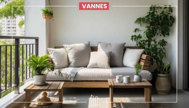 Appartement 3 pièces  à vendre Vannes 56000