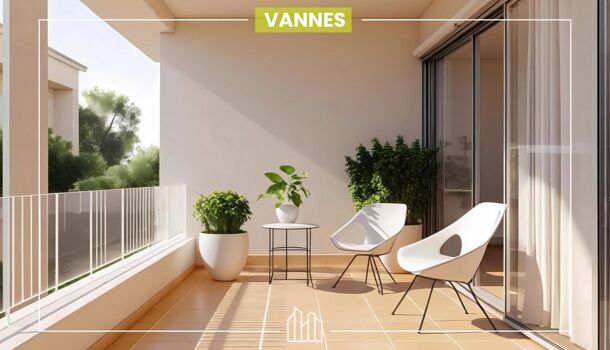 Appartement 4 pièces  à vendre Vannes 56000