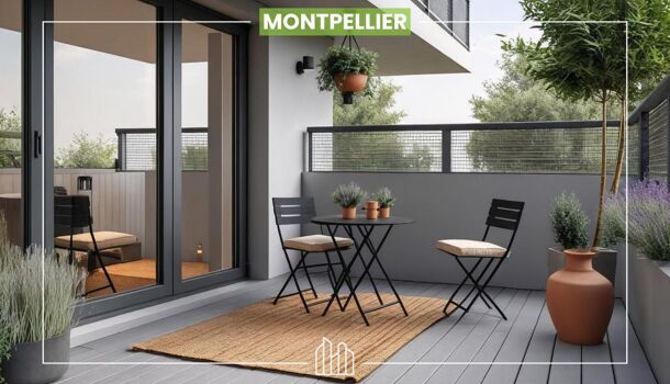 Appartement 3 pièces  à vendre Montpellier 34080