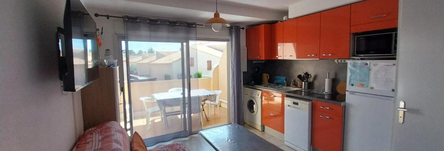 Appartement 2 Pièces 21 m² à vendre à Marseillan (34340)