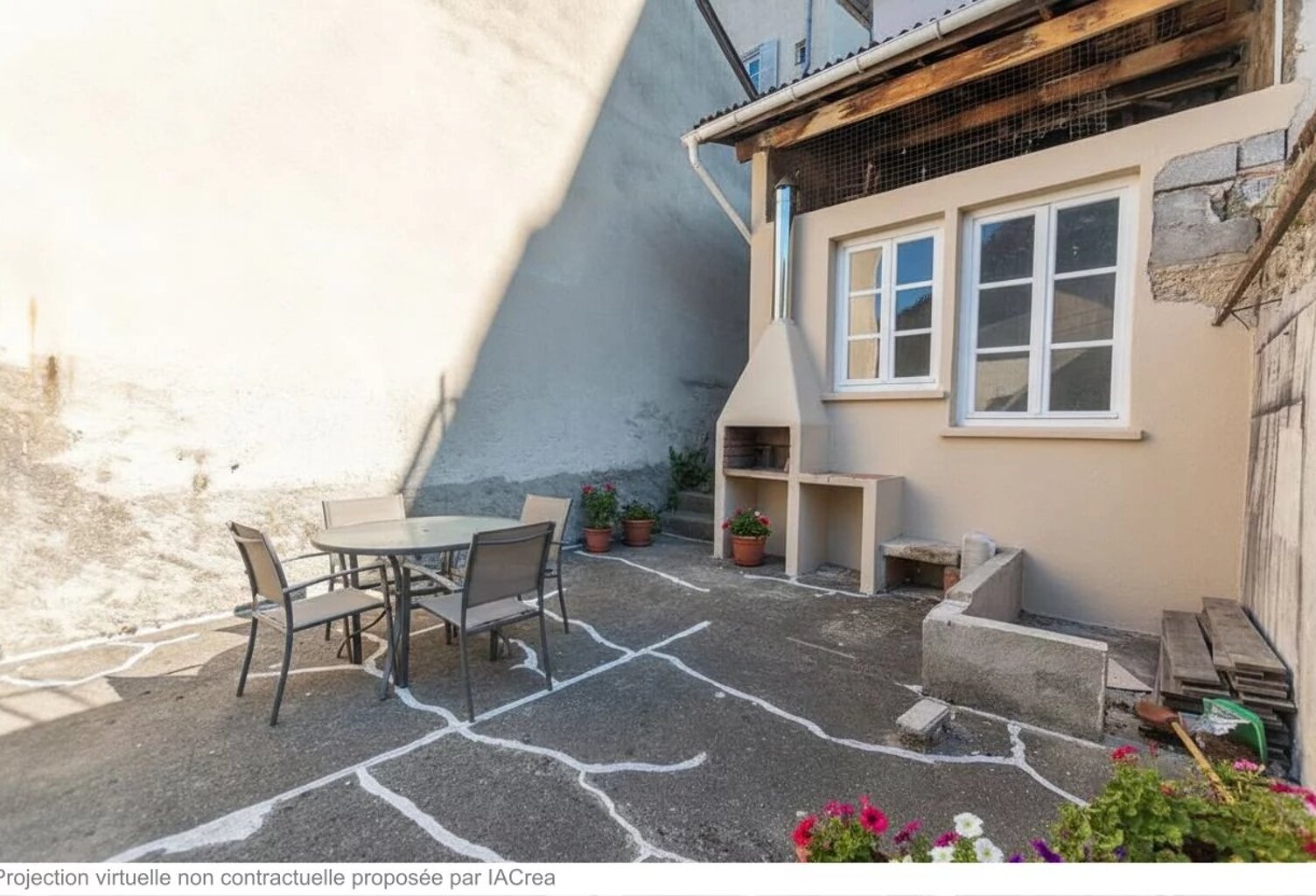 Maison de ville avec garage et terrasse — photo 1