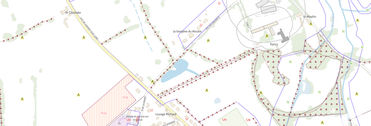 Terrain  1193 m² à vendre à Garnat-sur-Engièvre (03230)