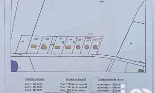 Terrain  1195 m² à vendre à Garnat-sur-Engièvre (03230)