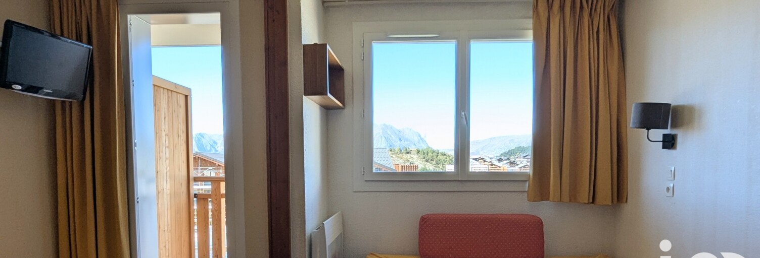 Appartement 1 Pièce 23 m² à vendre à Huez (38750)