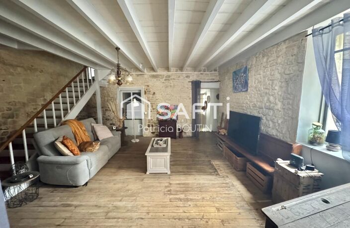 MAISON EN PIERRE 3 CHAMBRES + BUREAU GARAGE ET DEPENDANCE — photo 2