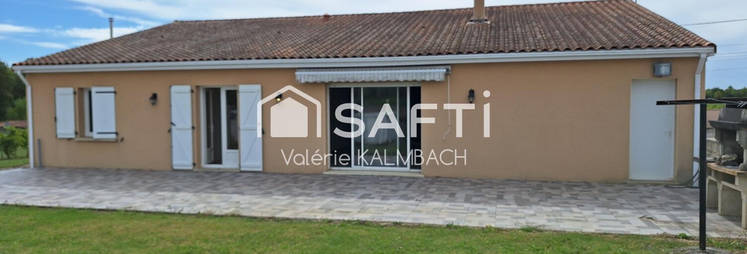 Maison 6 Pièces 137 m² à vendre à Réparsac (16200)