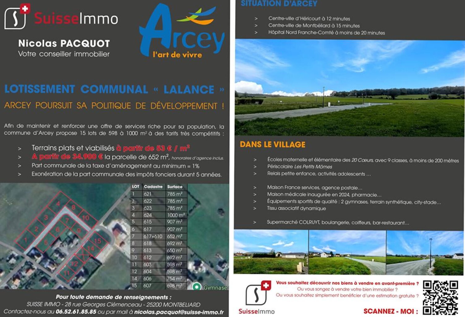 Lot 14 - 53  le m2, terrain plat viabilisé de 754 m2 — photo 1