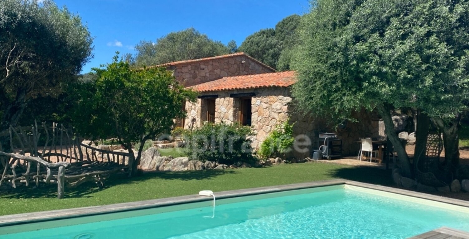 CORSE (20)- Commune de SOTTA, 10 minutes aéroport FIGARI et 15 min de PORTO VECCHIO belle maison T4 avec piscine — photo 1