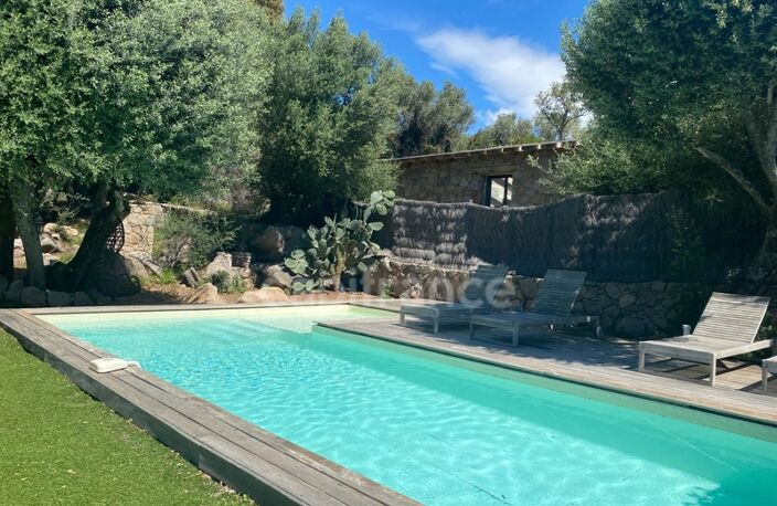 CORSE (20)- Commune de SOTTA, 10 minutes aéroport FIGARI et 15 min de PORTO VECCHIO belle maison T4 avec piscine — photo 5