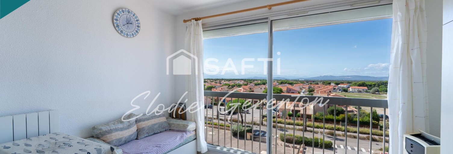 Appartement 1 Pièce 17 m² à vendre à Le Barcarès (66420)
