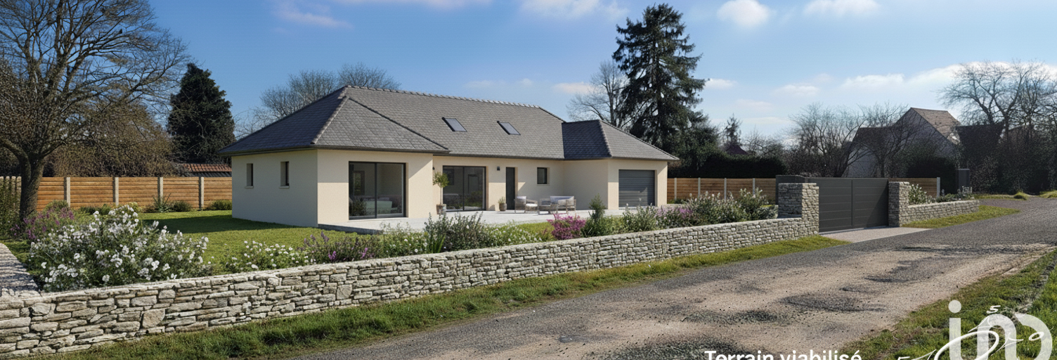 Terrain  1100 m² à vendre à Prunay-le-Gillon (28360)