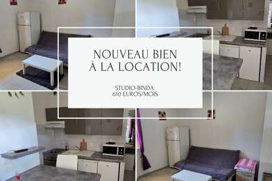 Appartement 1 pièces 610 €
