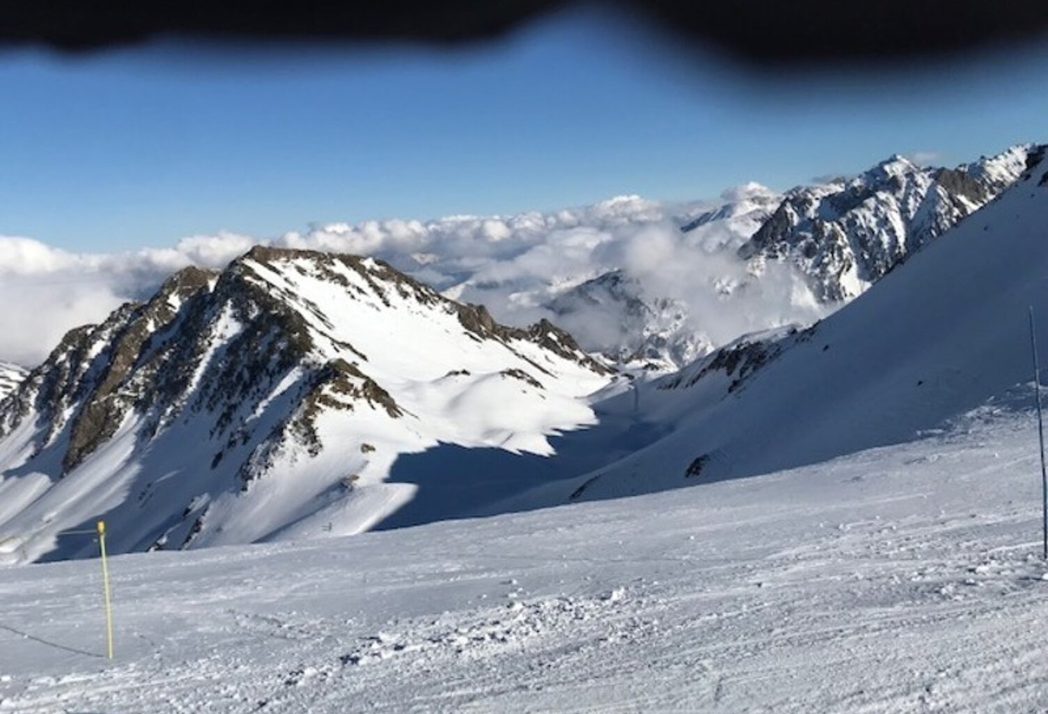 Dpt Hautes Pyrénées, dans la station de ski de LA MONGIE appartement T 2 de 29 m² avec balcon, cellier et parking intérieur — photo 1