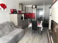Dpt Hautes Pyrénées, dans la station de ski de LA MONGIE appartement T 2 de 29 m² avec balcon, cellier et parking intérieur — photo 2