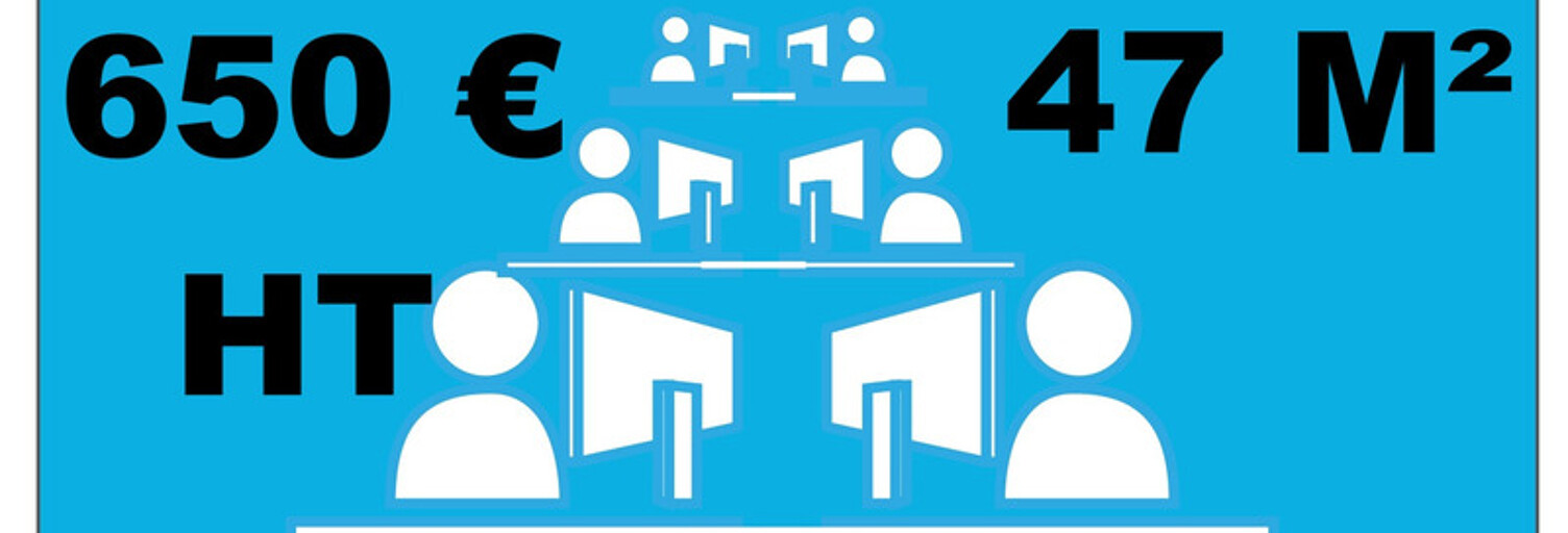 Bureau 1 Pièce 47 m² à louer à Le Plessis-Belleville (60330)