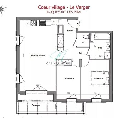 Appartement 3 pièces 473000 €