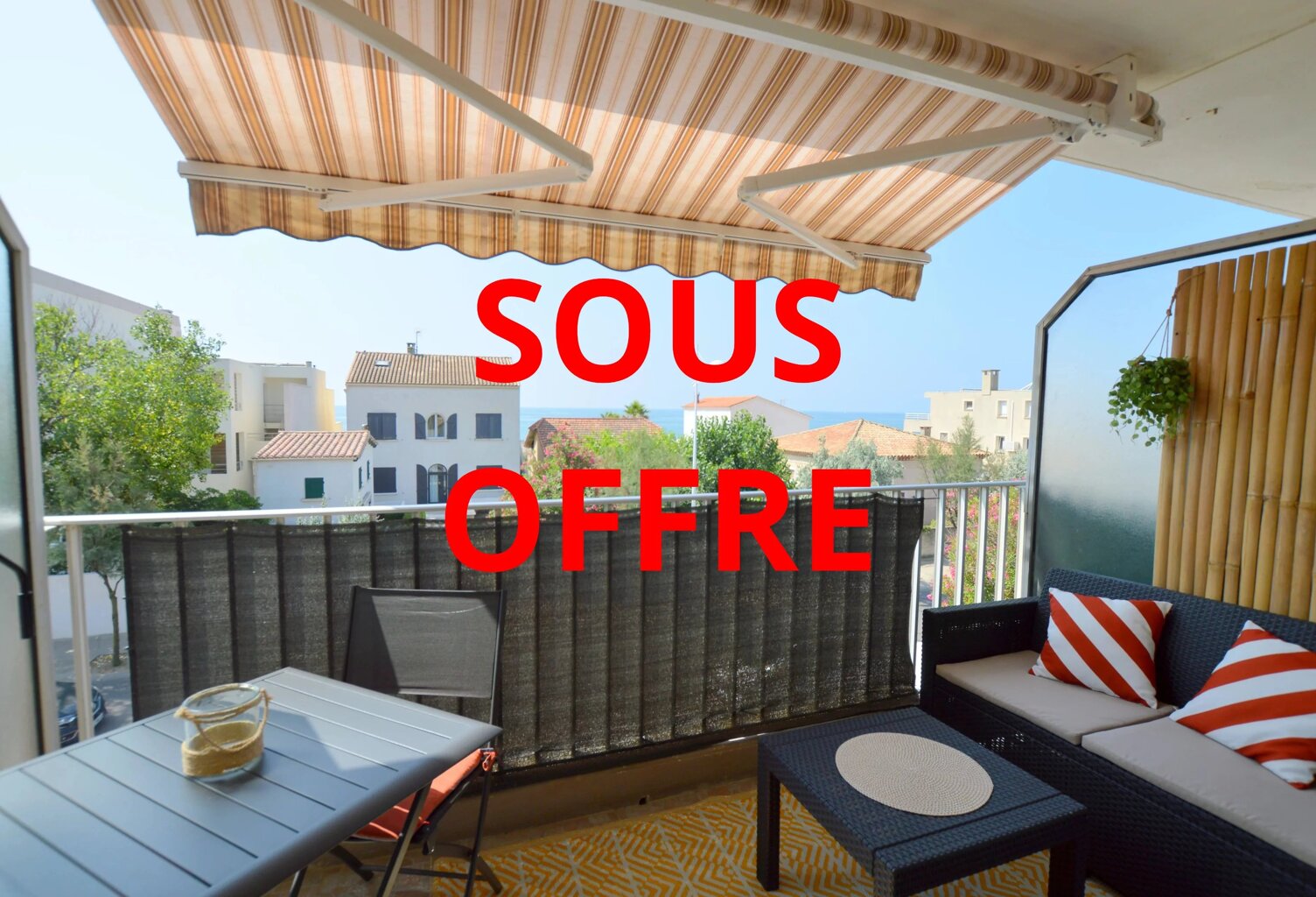 Studio lumineux à Carnon Plage –Parking,  Balcon sud, cave – À 2 pas de la mer ! — photo 1