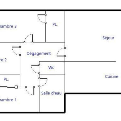 Appartement 4 pièces 138000 €