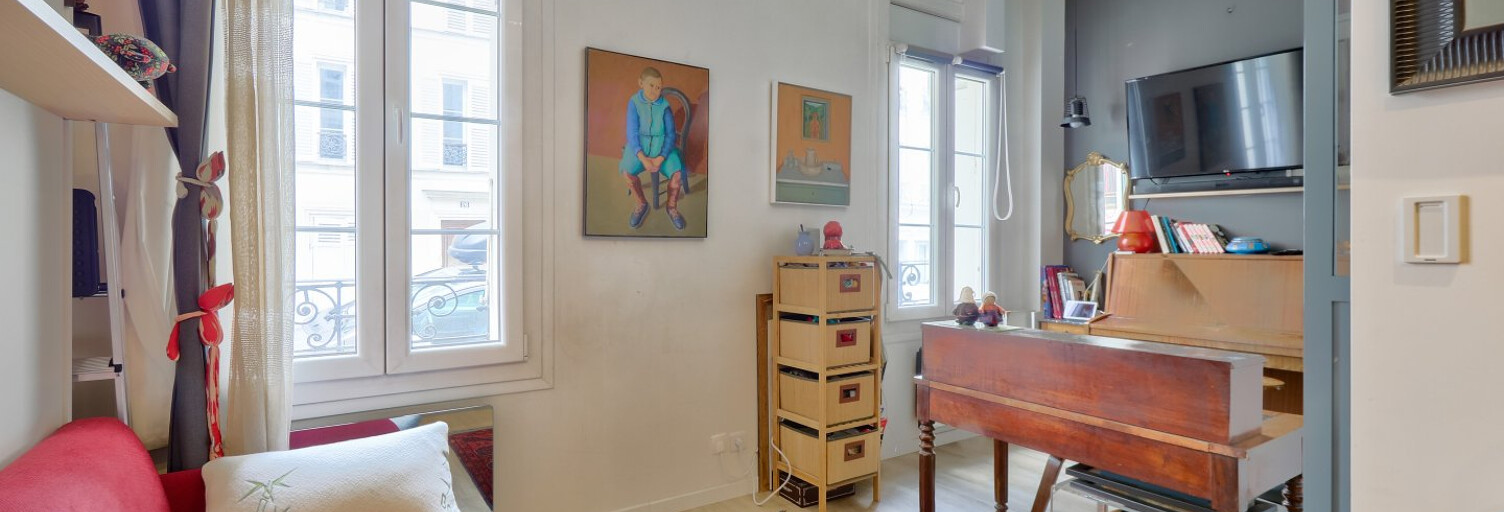 Appartement 1 Pièce 22 m² à vendre à Paris 18 (75018)