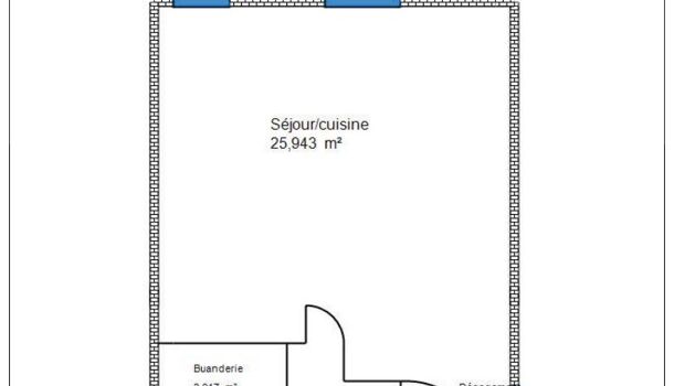 Appartement 2 pièces  à vendre Grasse 06130