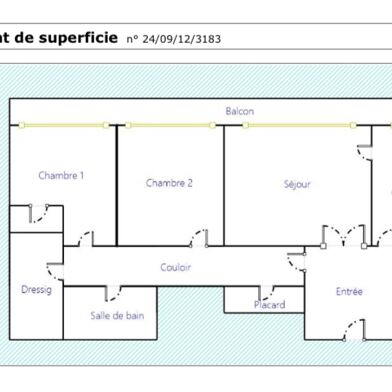 Appartement 3 pièces 270000 €